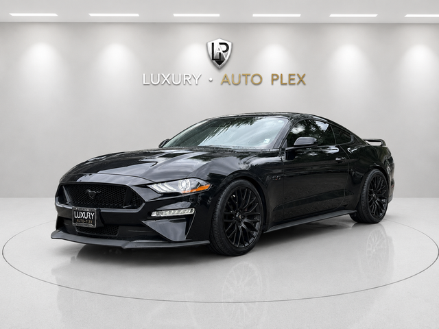 2019 Ford Mustang GT 2D BLACK ON RED LEATHER SEATS NAVIGATION HETED SEATS ONLY 46,000 MILES