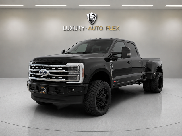 2025 Ford F450 Super Duty Crew Pano Roof Loaded Lifted New 37" Tires PLATINUM 8 FT